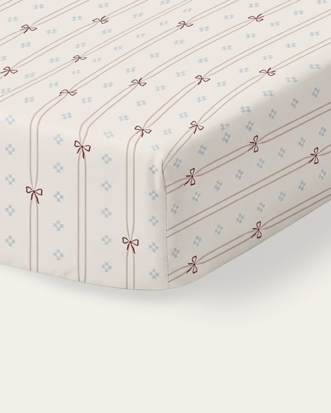 Crib fitted sheet