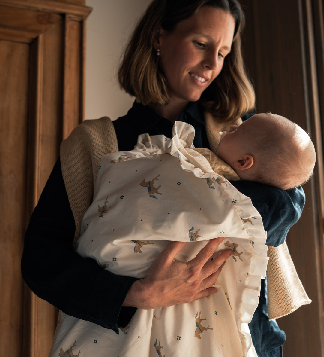 Manta reversible Horse