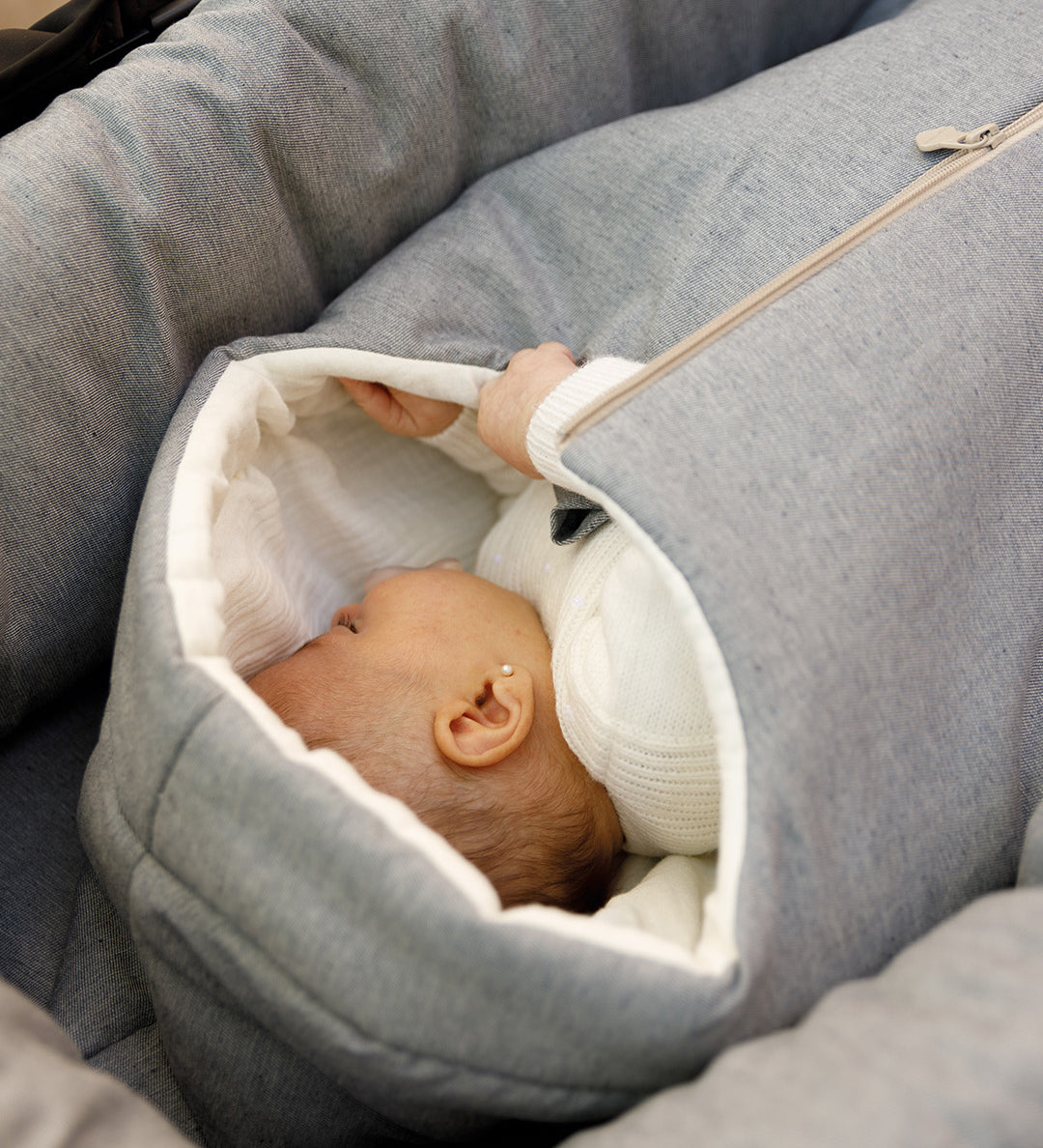 Saco capazo entretiempo Ash Denim