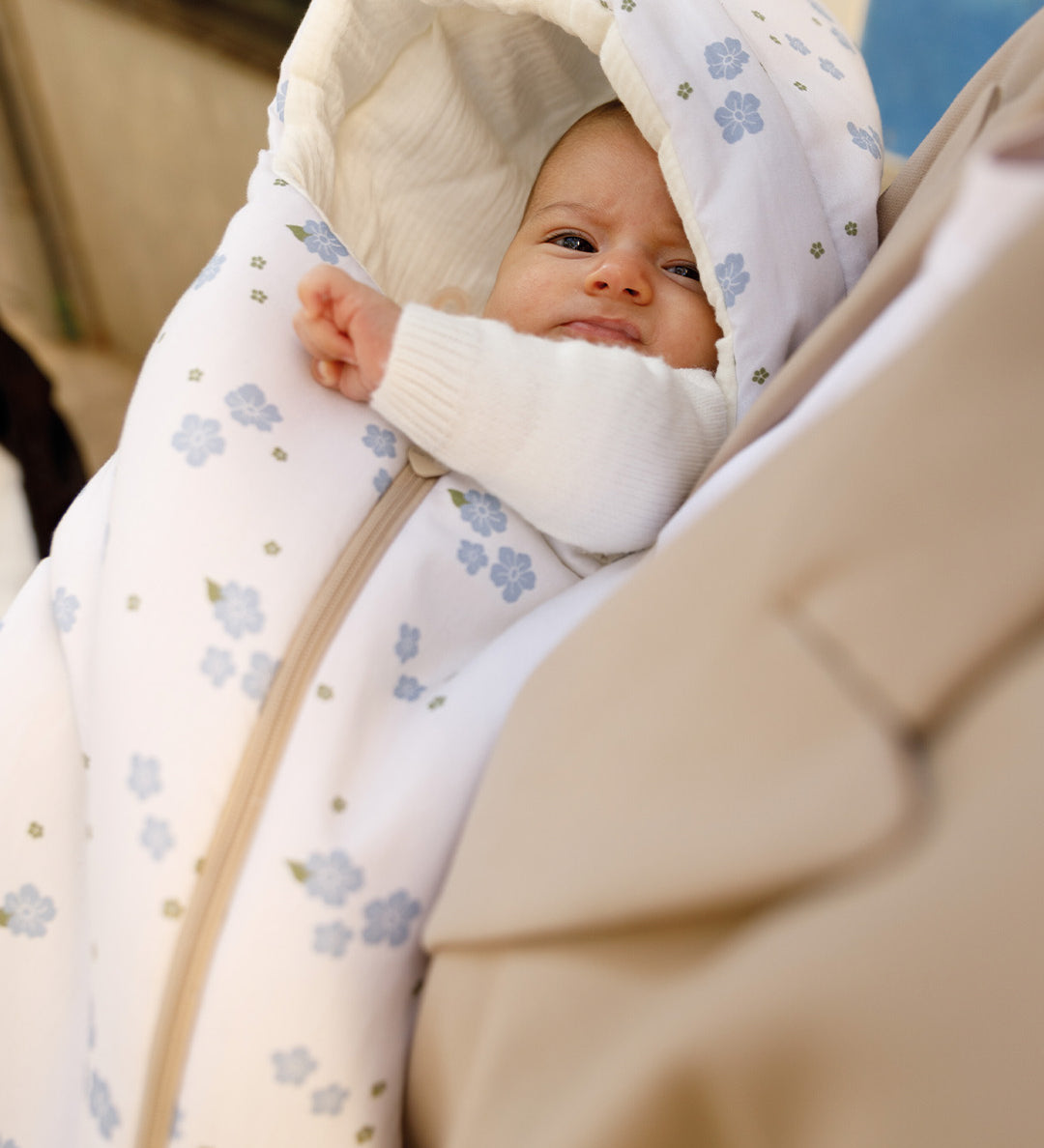 Saco capazo entretiempo Forget-Me-Not