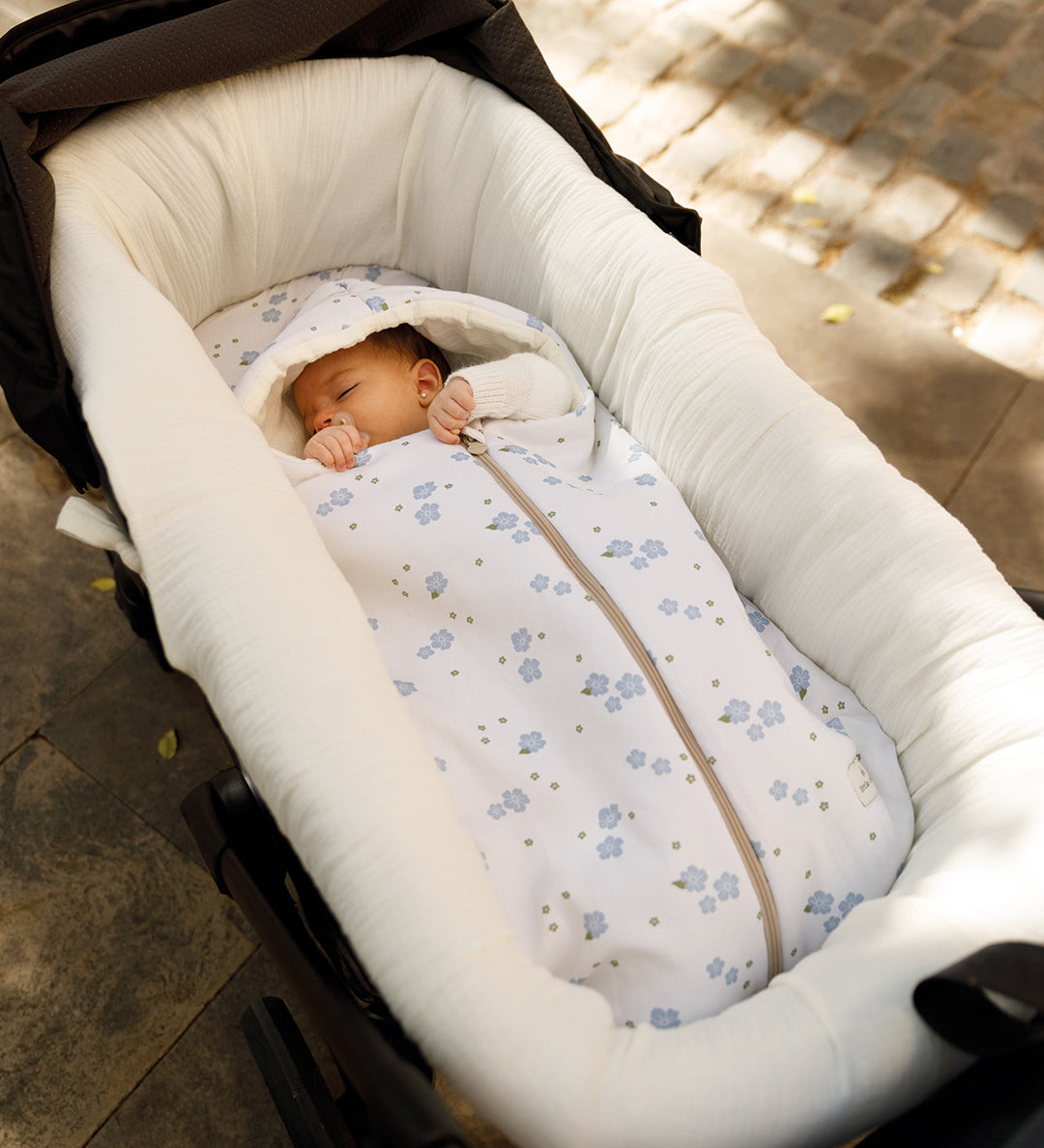 Saco capazo entretiempo Forget-Me-Not