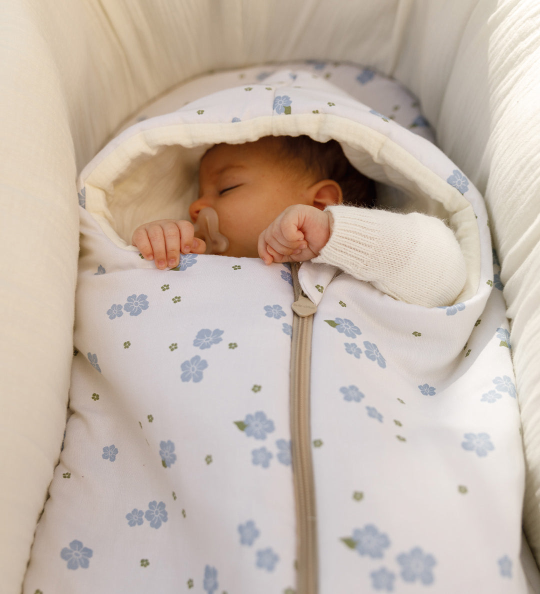 Saco capazo entretiempo Forget-Me-Not