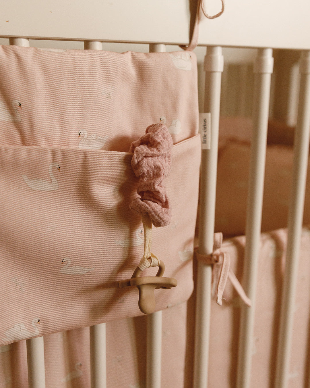 Pacifier holder Swan Lake