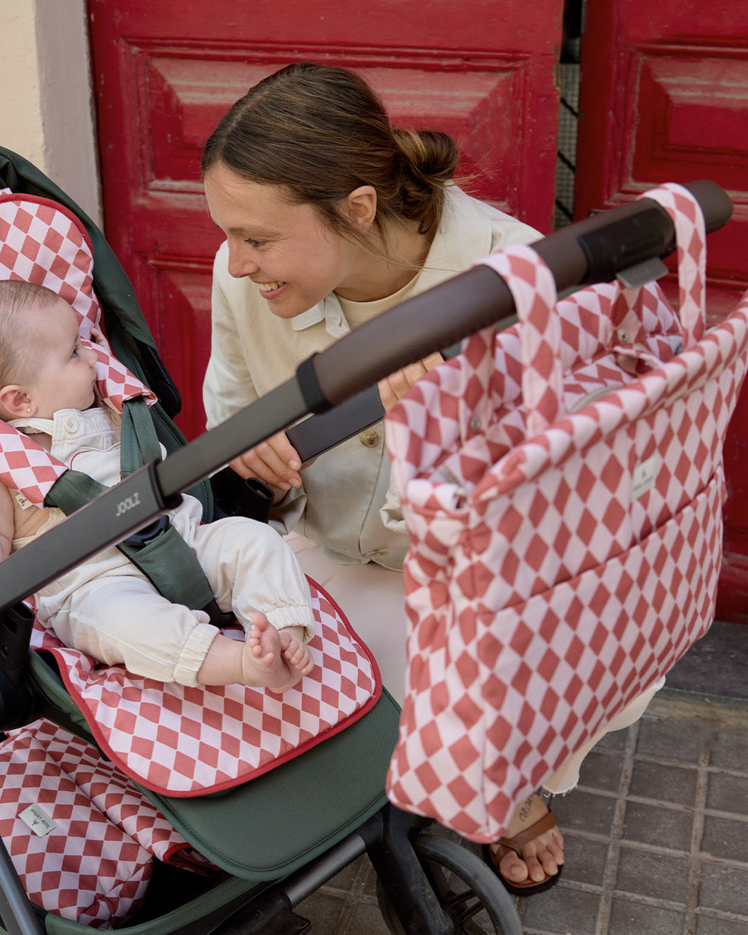 Bolsa Wonder Red Harlequin